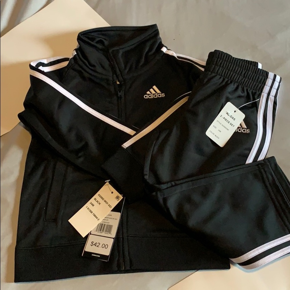 NWT Adidas suit!